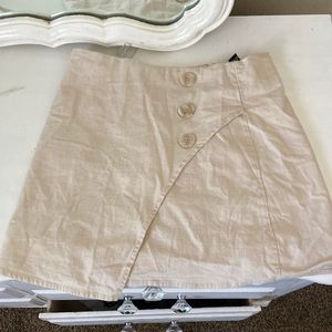 Forever 21 tan mini skirt